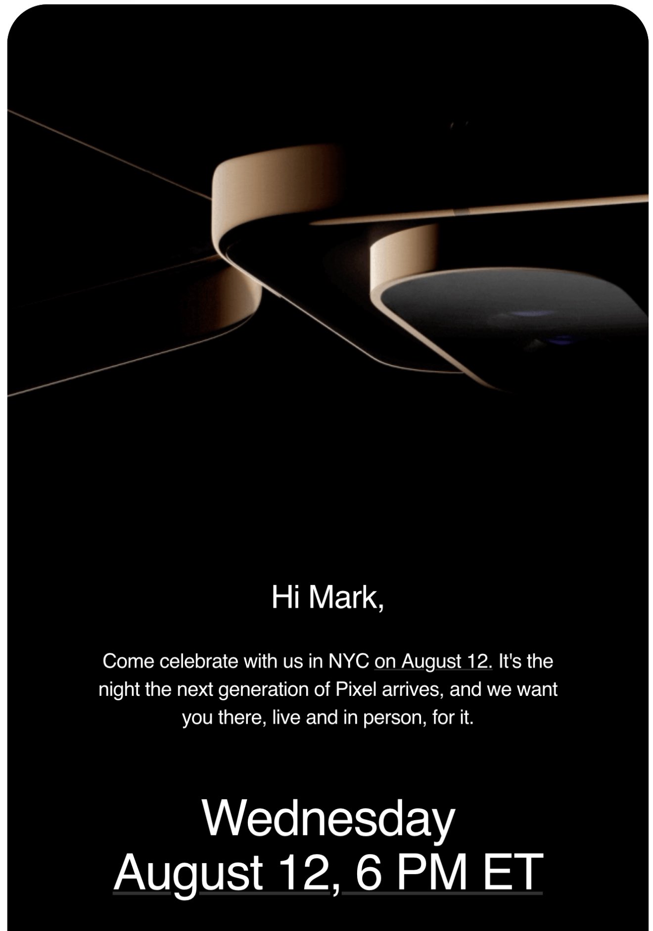 Made by Google - Evento Google Pixel 11 di Mark Gurman