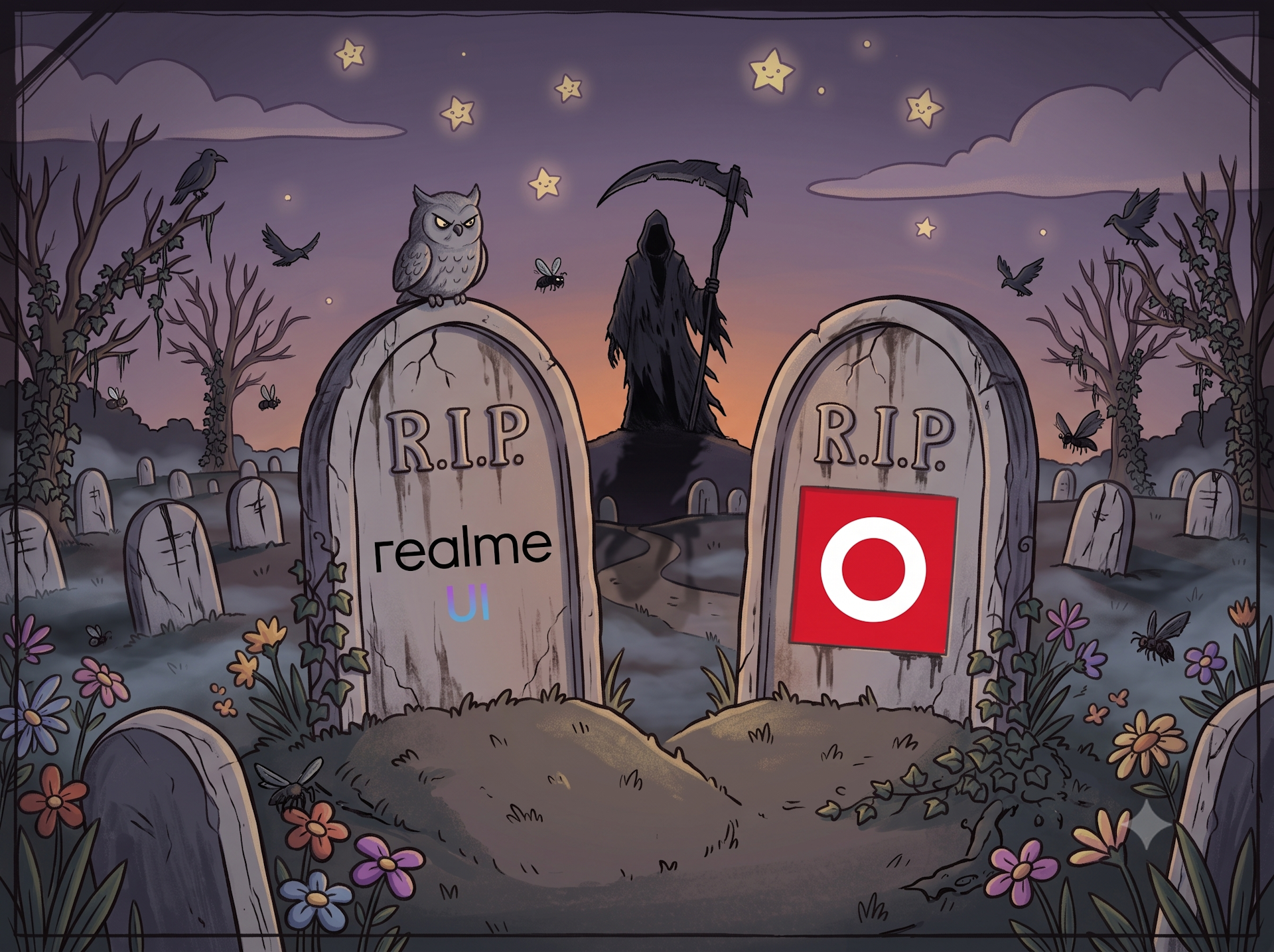 Addio a OxygenOS e Realme UI