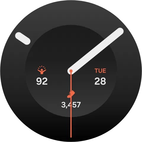 Samsung Galaxy Watch9 - watch face One UI 9 Watch - 01 Analog Balance
