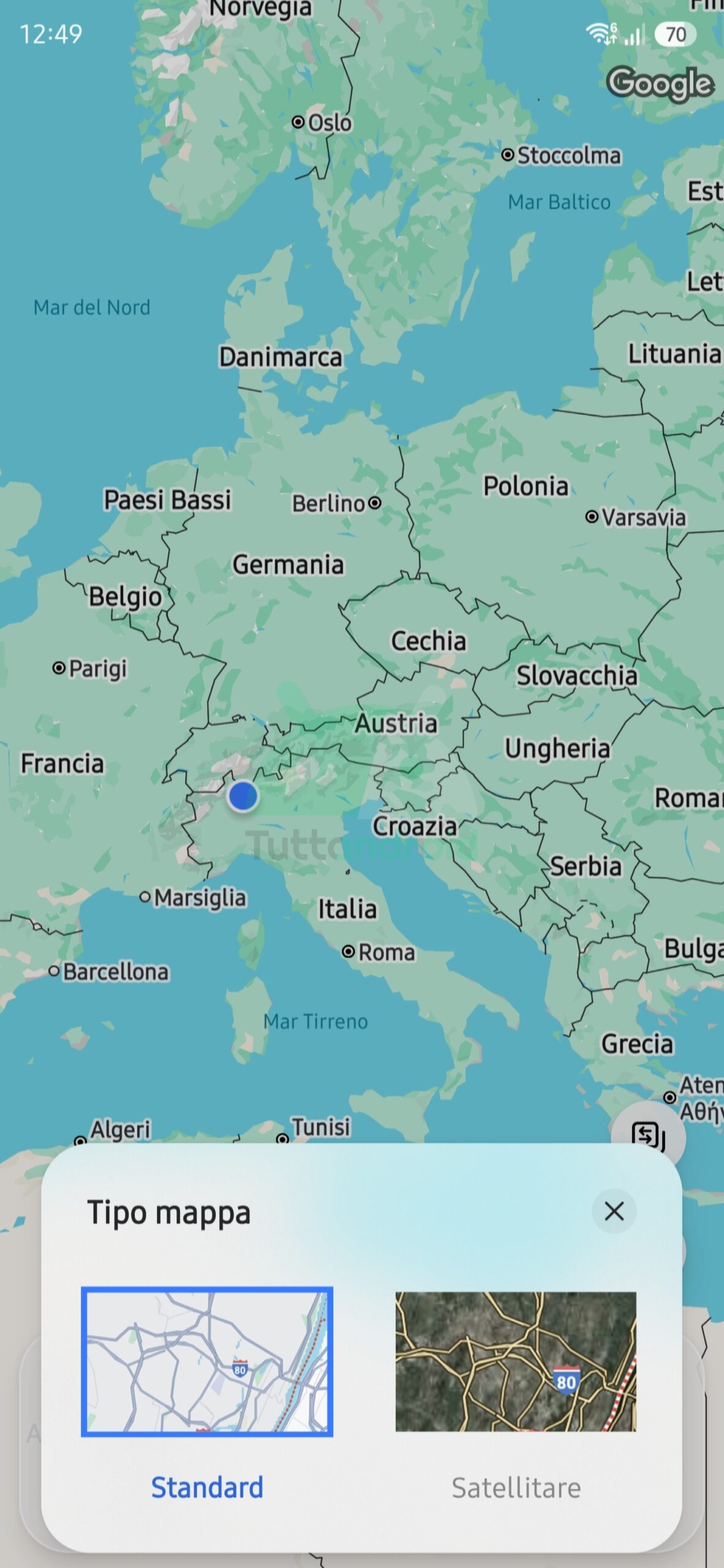 novità mappa Samsung Find