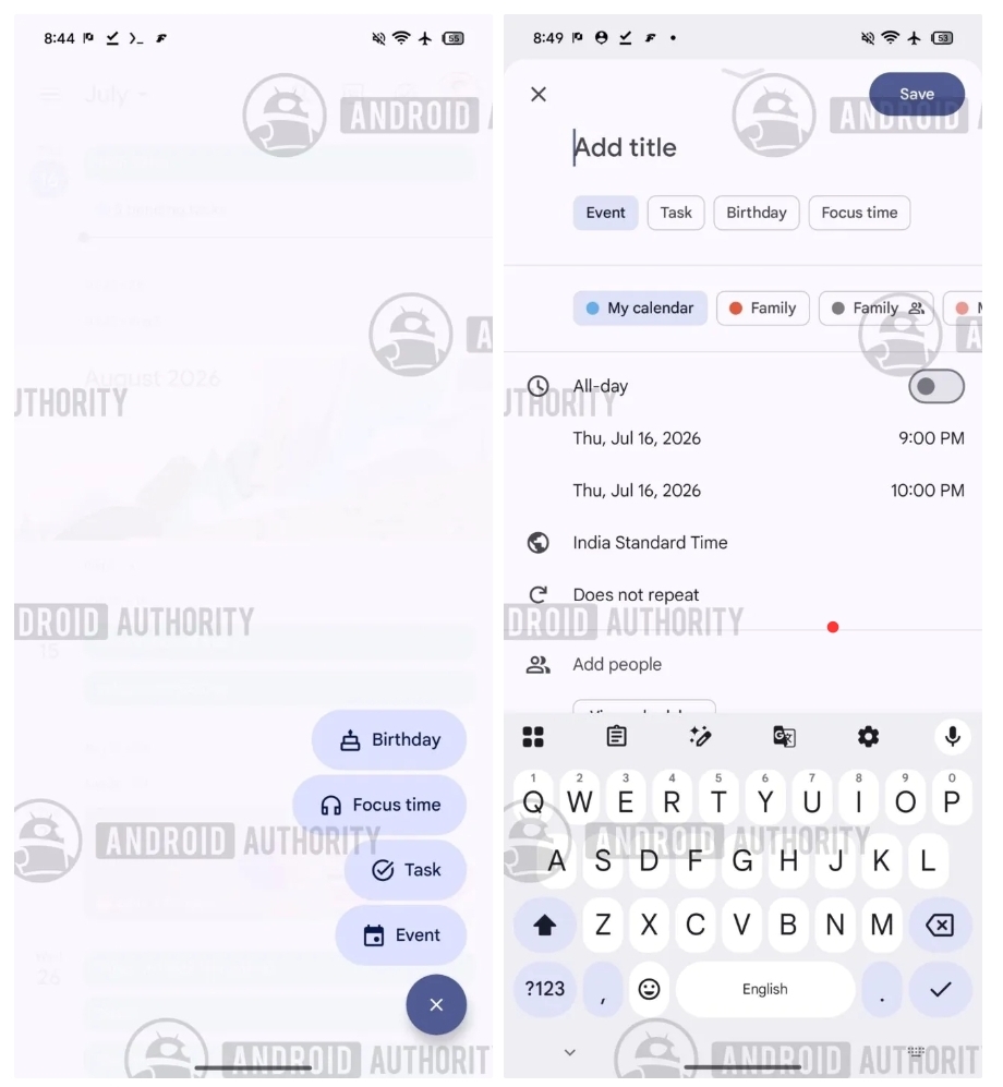 Google Calendar