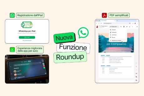 Migliore esperienza in auto, accordo con Adobe per i PDF sul Web: le ultime da WhatsApp