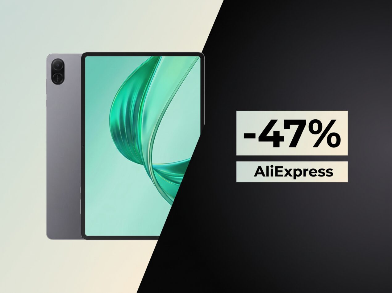 Honor Pad X8a crolla a 79€ su AliExpress: tablet perfetto da divano a prezzaccio con coupon