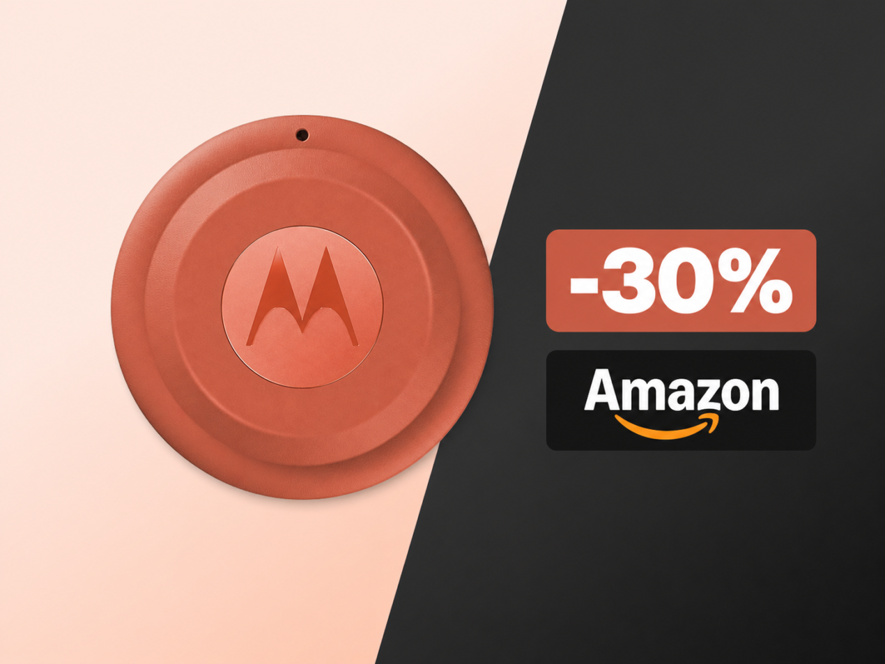 Motorola Moto Tag 2 a 28€ su Amazon: il primo tracker Android con Bluetooth 6.0 e UWB crolla di prezzo