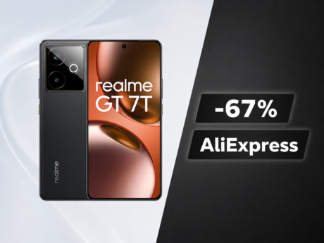 Realme GT 7T 5G a 234€: sconto del 66% (listino) per lo smartphone da 7000 mAh e 6000 nit