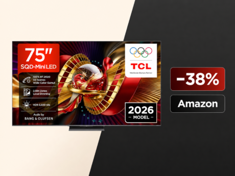 TCL Google TV al prezzo più basso di sempre: 5.500 nit, audio Bang & Olufsen e sconto da 950€