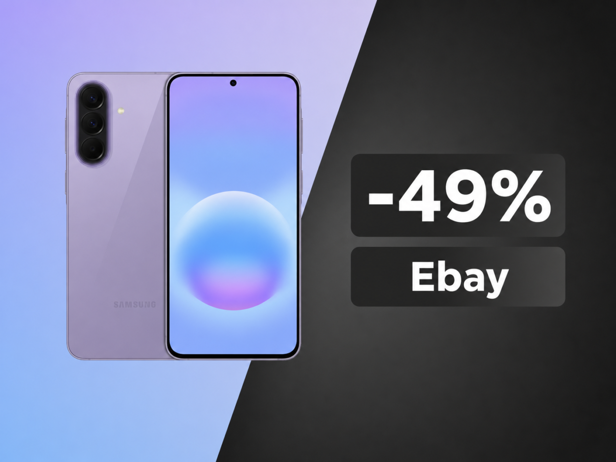 Samsung Galaxy A57 5G quasi a metà prezzo su eBay: l'offerta da non perdere