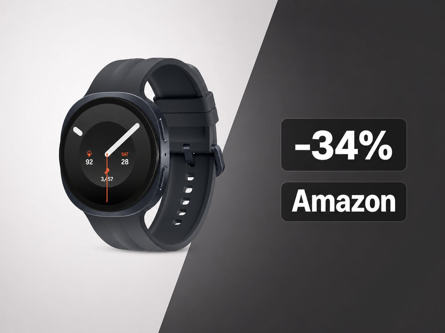Samsung Galaxy Watch9 44mm LTE crolla a 289€ su Amazon: ecco come ottenere il 34% di sconto