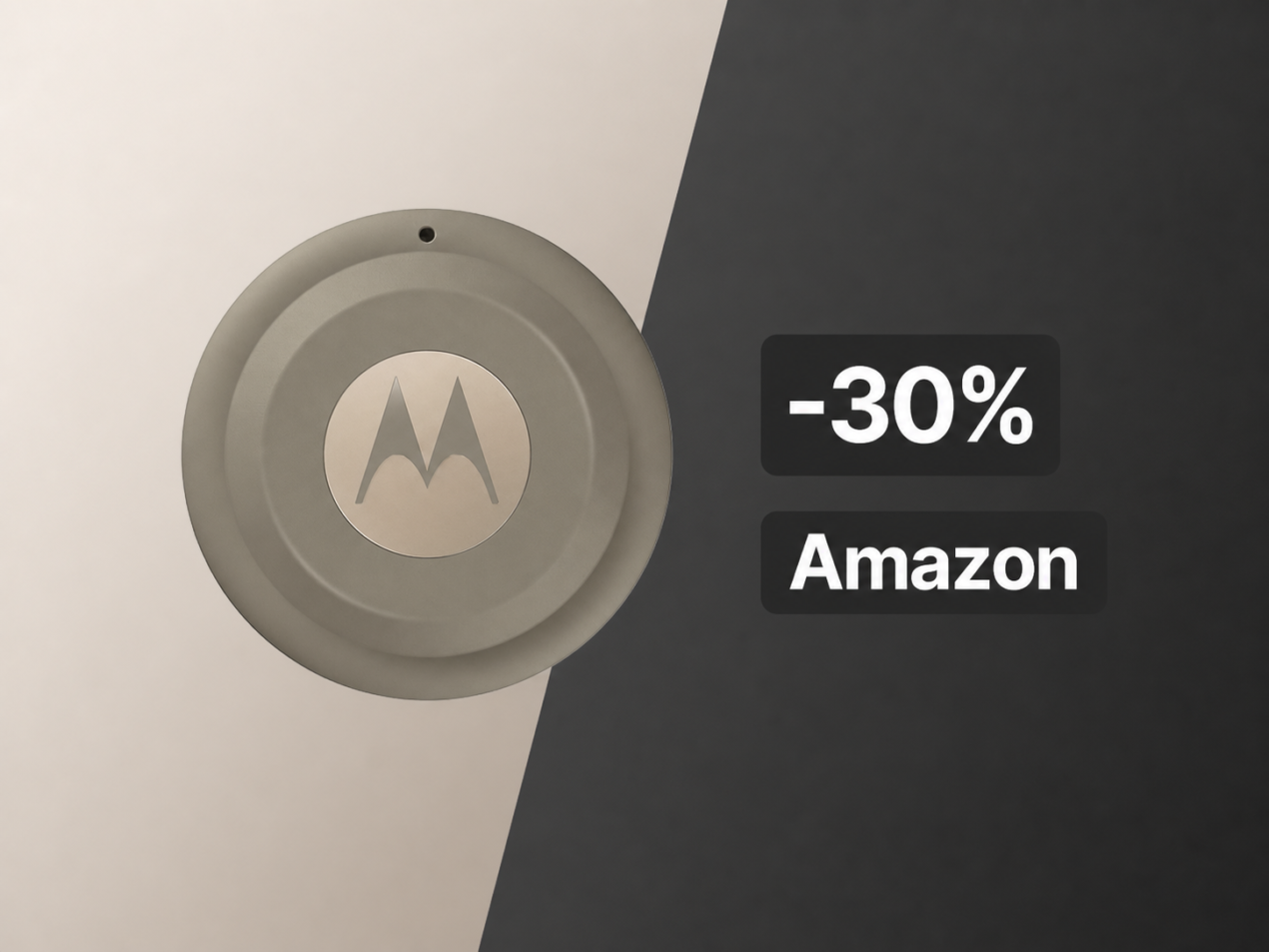 Il primo tracker Bluetooth 6.0 scende sotto i 30€: Motorola Moto Tag 2 al minimo storico su Amazon
