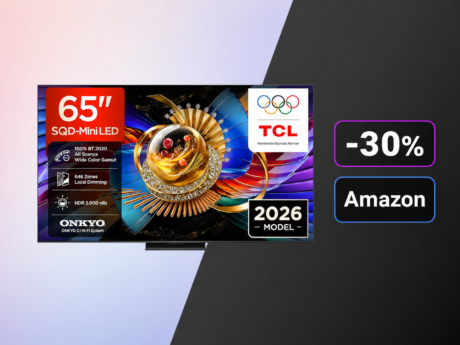 Google TV TCL a 699€ su Amazon: il Mini LED da 2.000 nit con sconto + CashBack