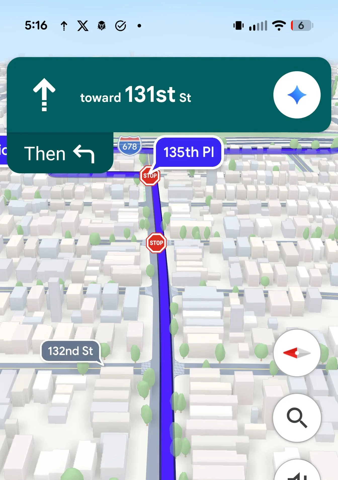 Google Maps Navigazione Immersiva
