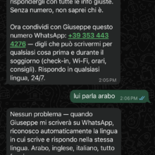 MyPorter: l'assistente AI su WhatsApp per gli affitti brevi
