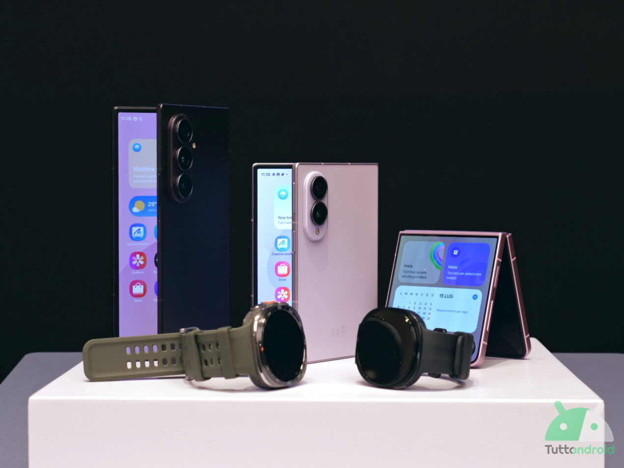Li abbiamo provati in anteprima: Galaxy Z Fold8 sorprende; Fold8 Ultra, Flip8 e i Watch9 e Ultra2 ottime conferme