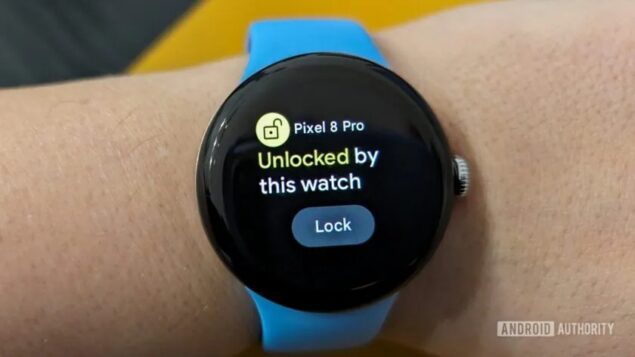 sblocco smartwatch pixel 2