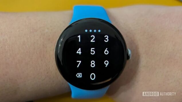 sblocco smartwatch pixel