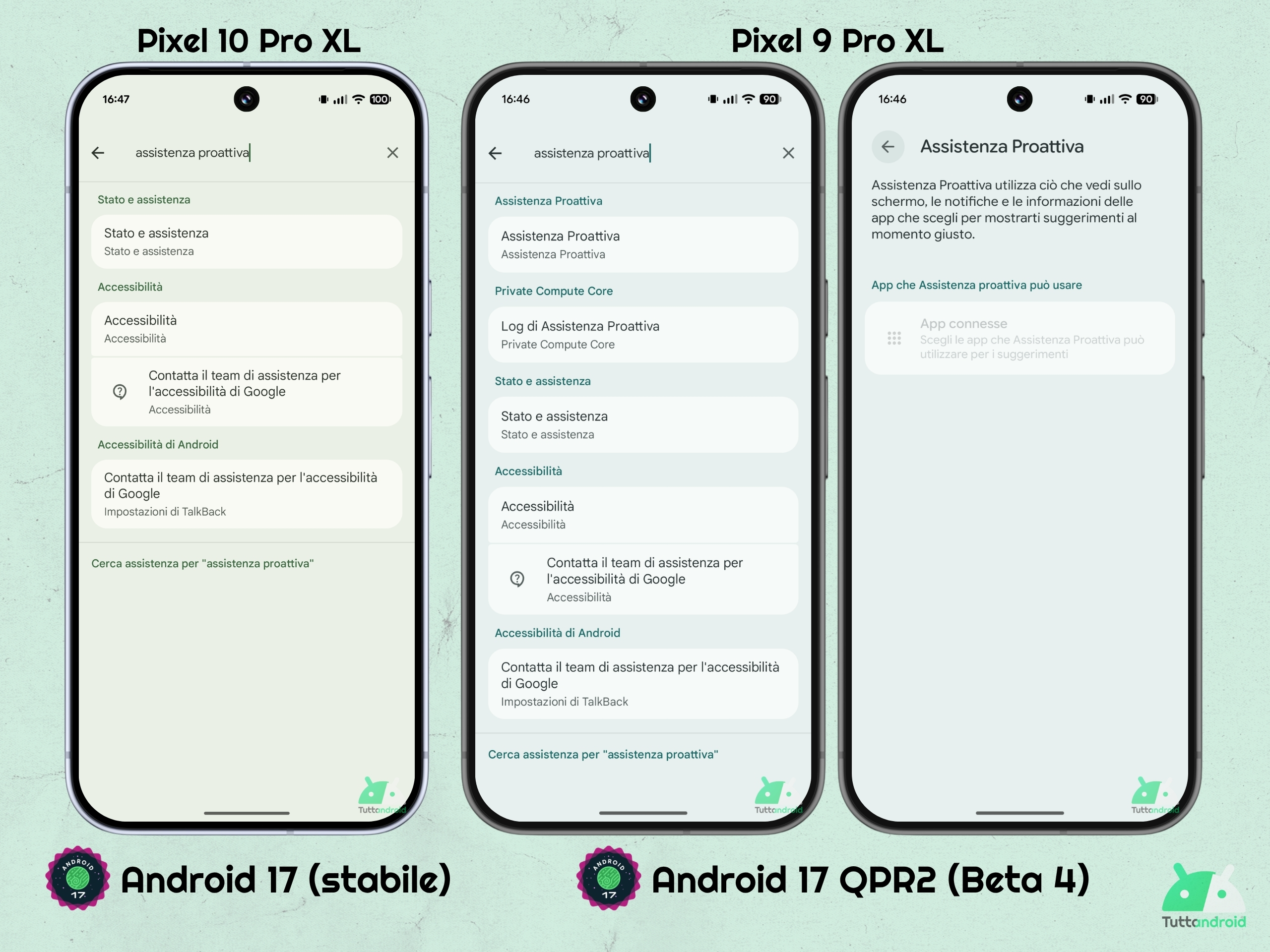 Android 17 QPR2 - Beta 4 - Assistenza Proattiva