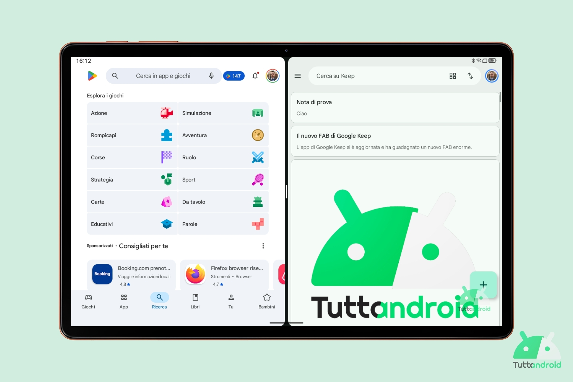 Anello avatar - piani Google AI - versione precedente vs nuova
