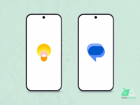 i loghi di Google Keep e Google Messaggi
