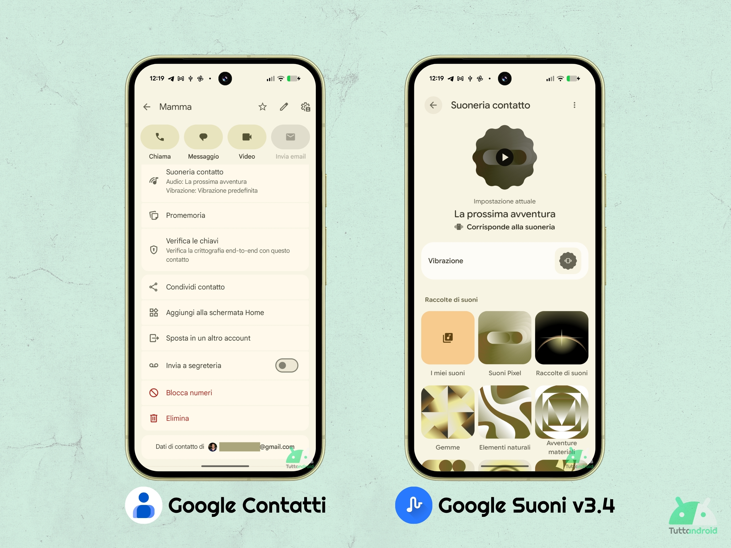 Google Pixel 11 - Google Suoni v3.4 - Suoneria contatto