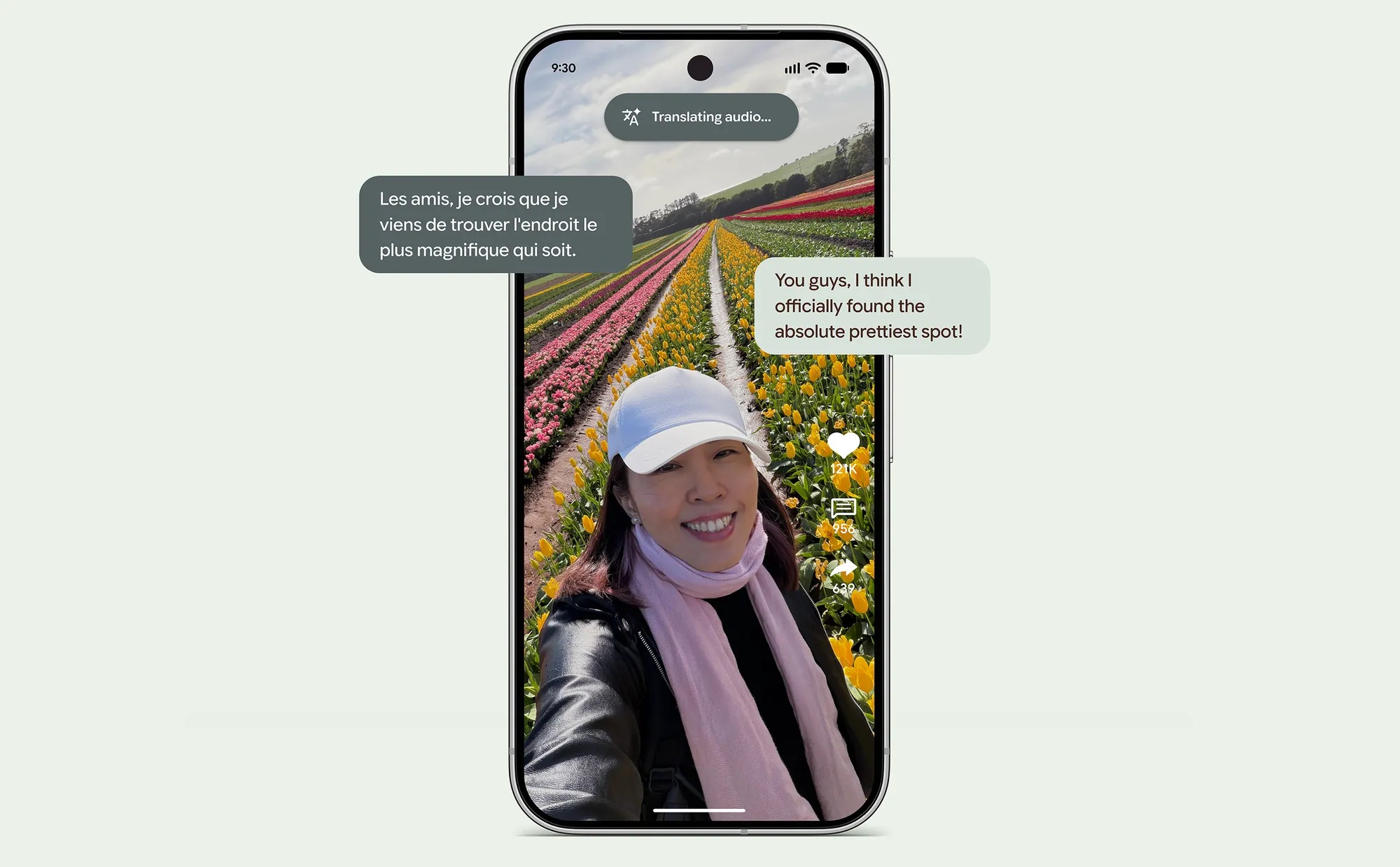 Google Pixel 11 - Traduzione dal vivo