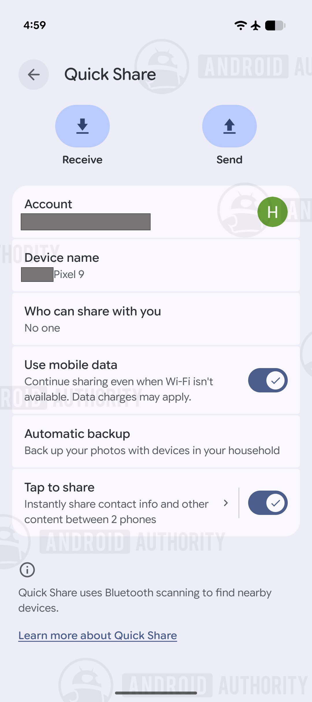 Google Play Services v26.30.31 - Quick Share - Tap to Share