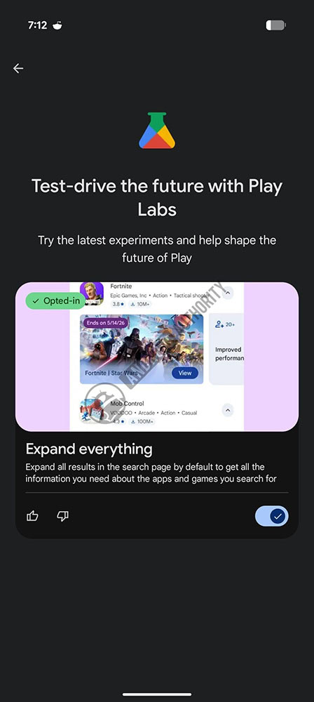 Google Play Store - Play Labs - Expand Everything by Sameera SW