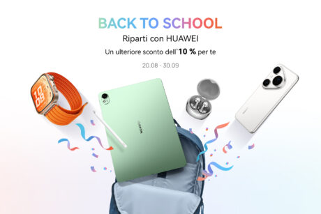Rientro a scuola più dolce con il Back to School di Huawei: ecco le offerte migliori