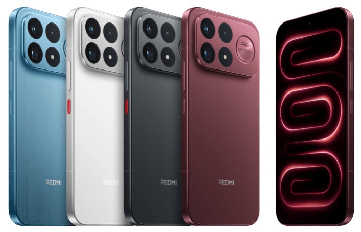 REDMI K100 Pro e Pro Max ufficiali con display a 185 Hz e batterie enormi