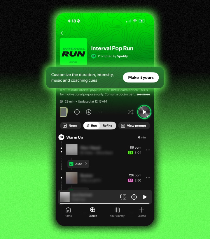 Spotify Running Mode-1