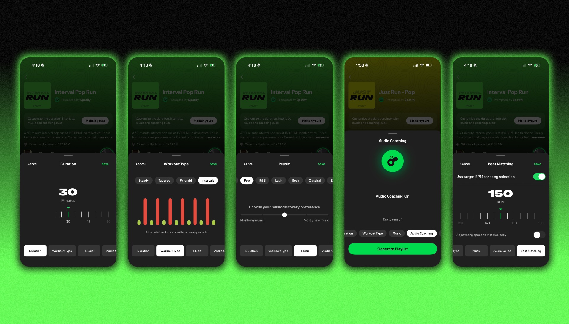Spotify Running Mode-2