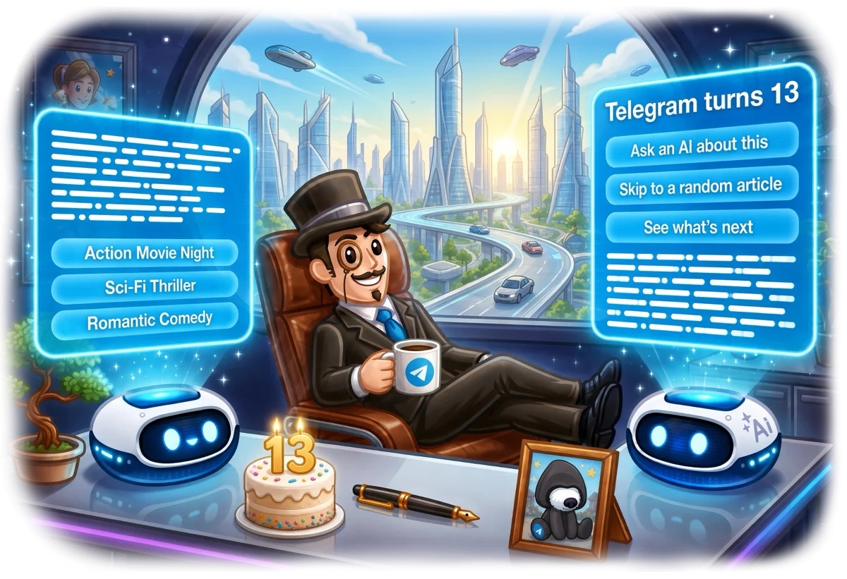 Telegram - aggiornamento agosto 2026 hero