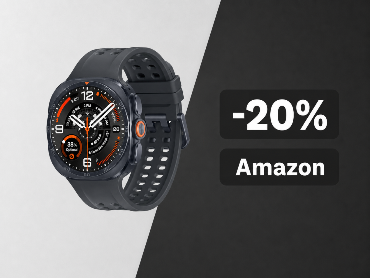 Samsung Galaxy Watch Ultra2 già in offerta su Amazon: 150€ di sconto tra offerta e coupon