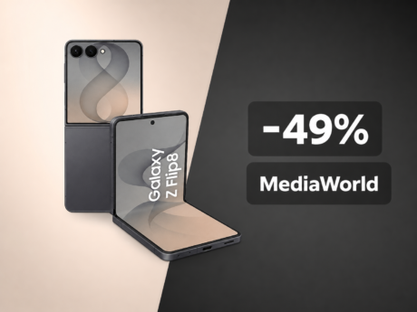 Samsung Galaxy Z Flip8 a metà prezzo su MediaWorld: con questo coupon lo paghi solo 704€