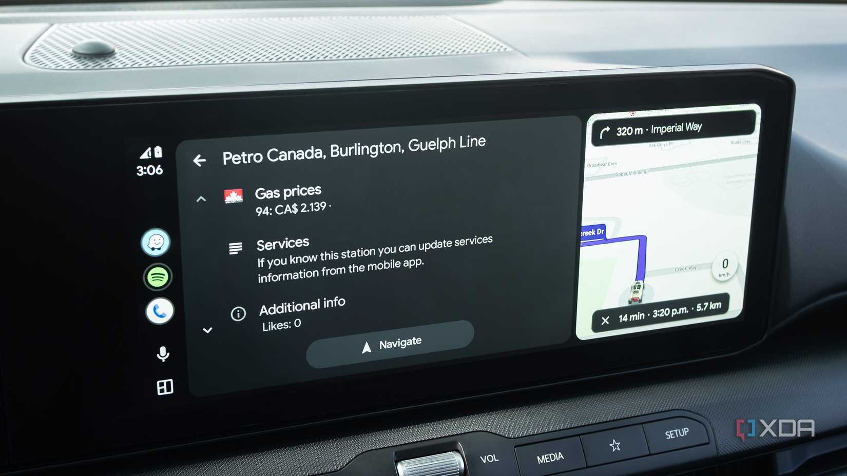 fuelio android auto