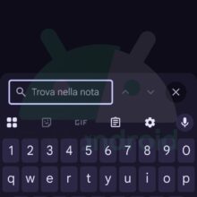 Google Keep per Android introduce finalmente Trova nella nota