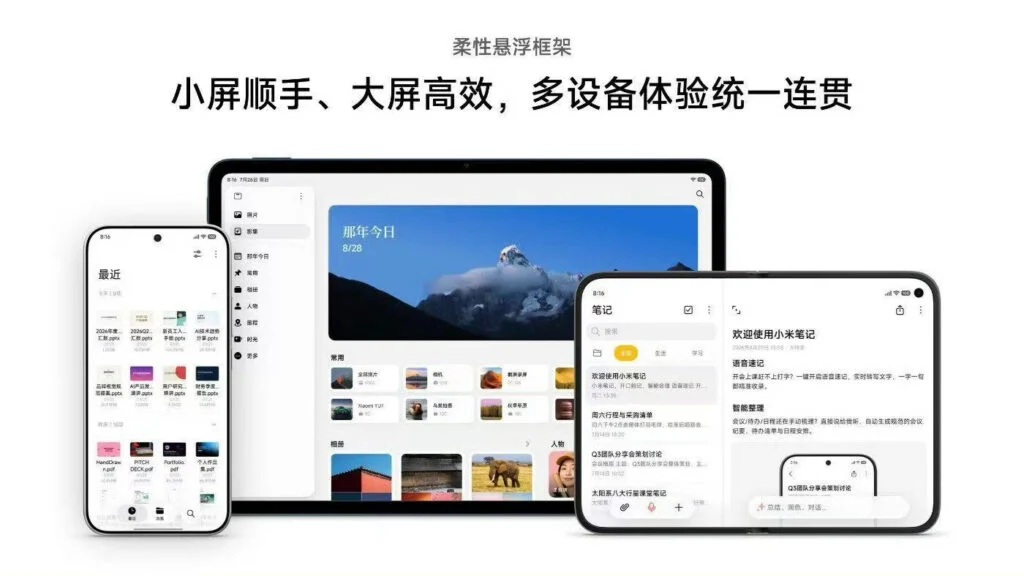 xiaomi nuovo pieghevole