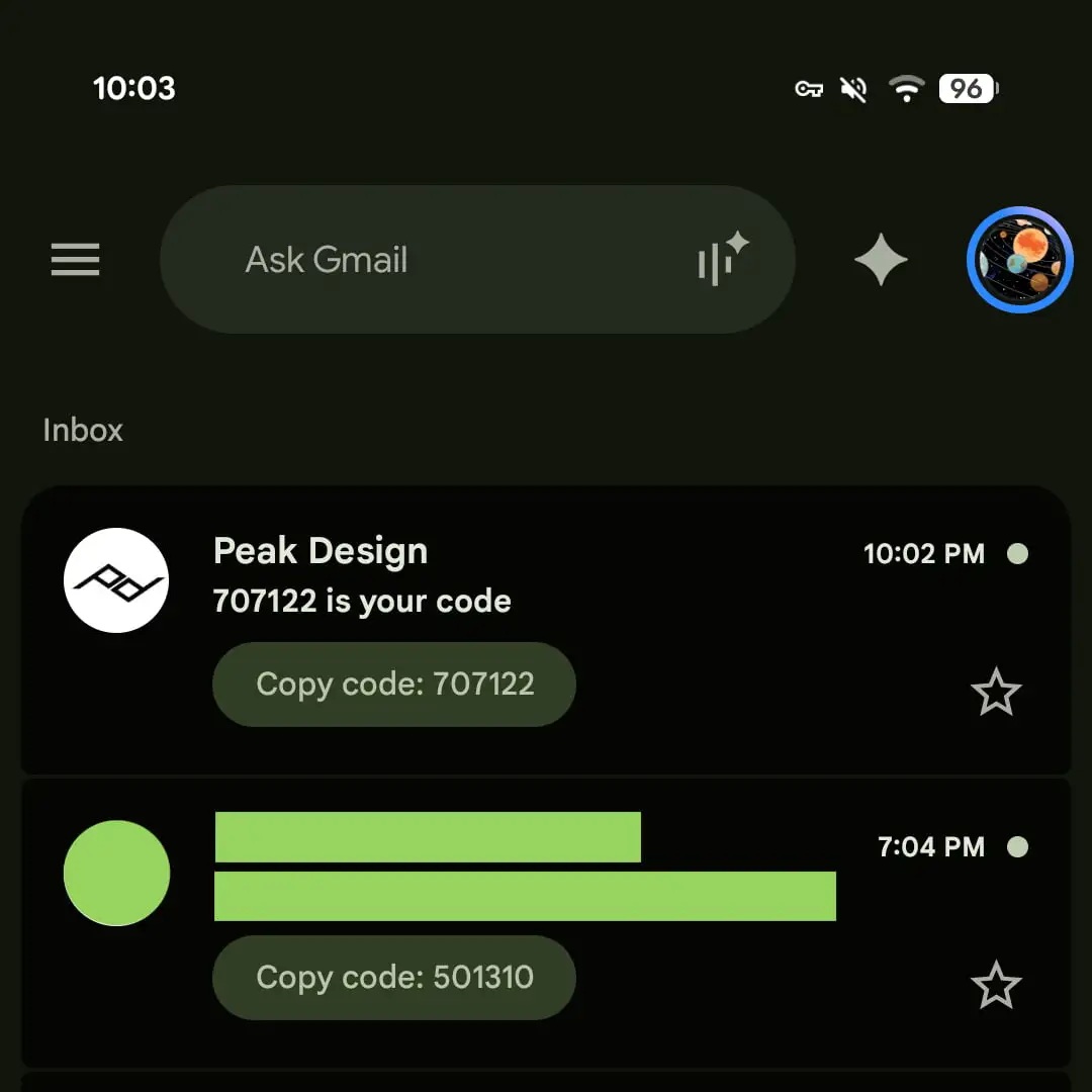 Gmail-Copy-Code