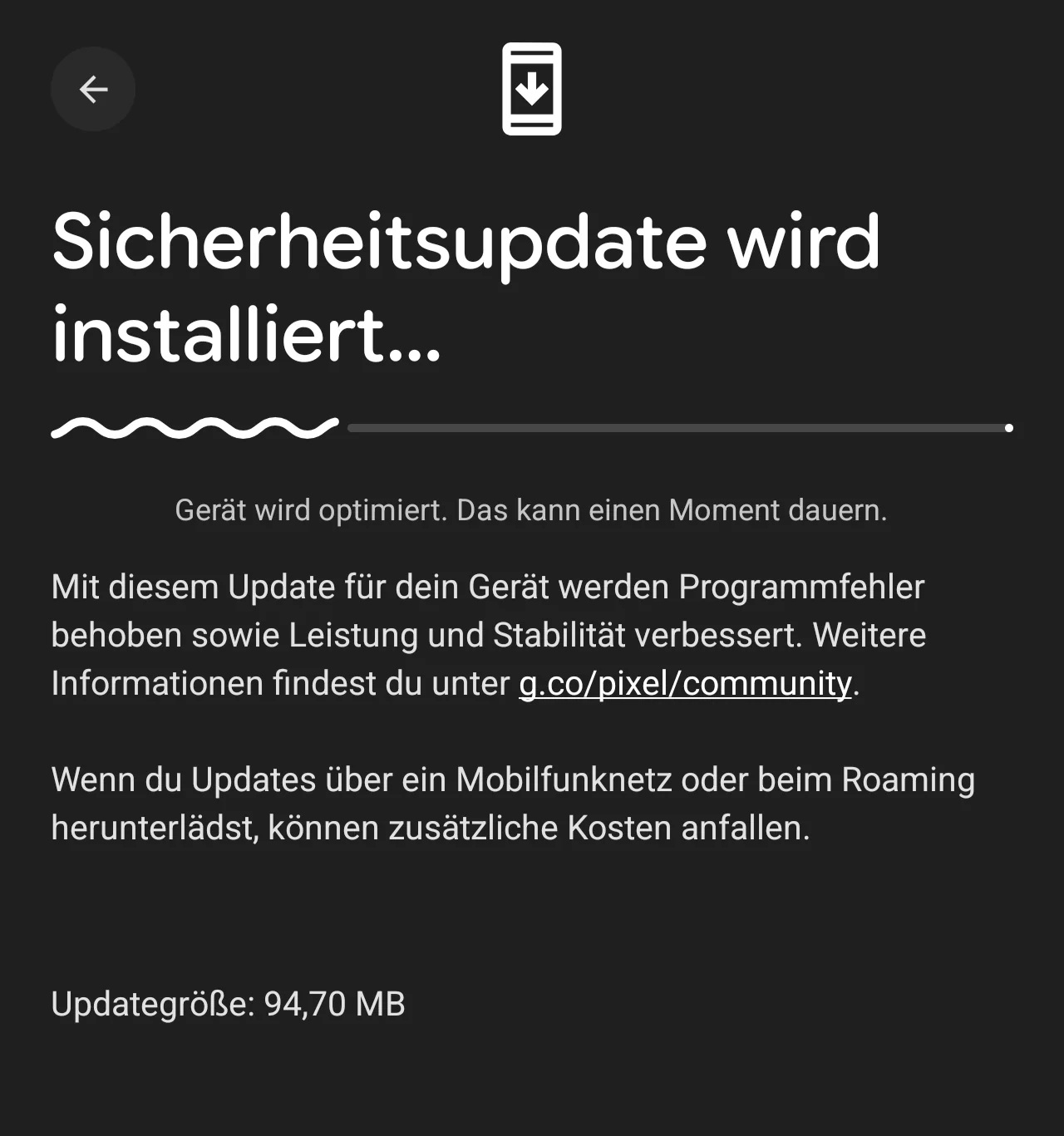 Google Pixel 11 Pro - build CD1A.260905.001.B1 via Reddit