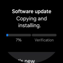 Samsung Galaxy Watch9: primo aggiornamento con Seamless Update