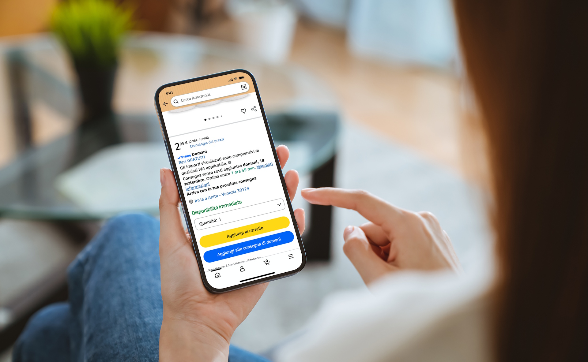Amazon Aggiungi alla Consegna
