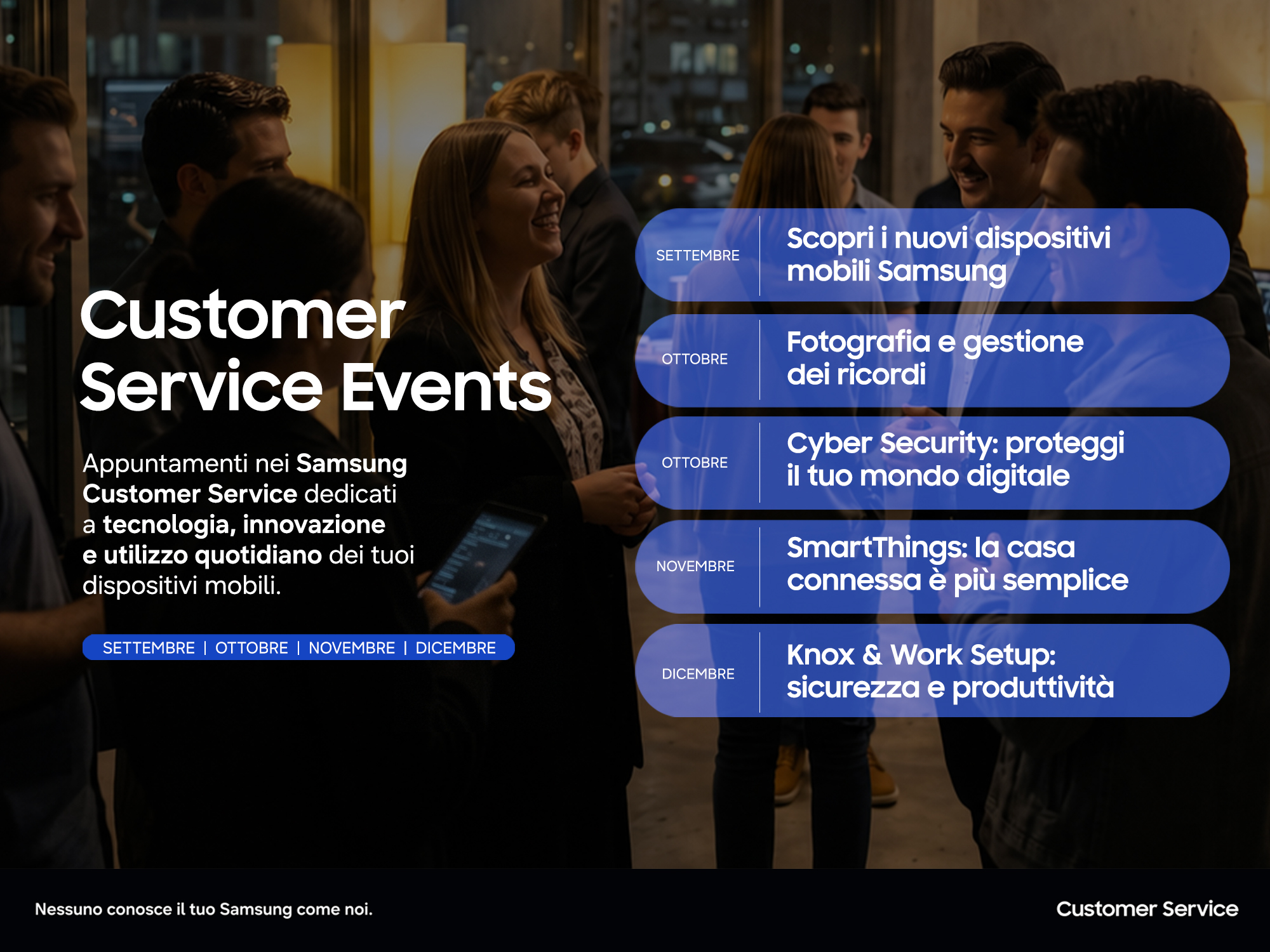 Samsung Customer Service Events