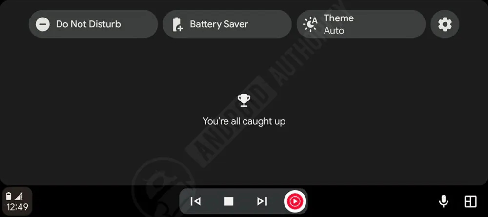 android auto impostazioni rapide