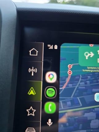 android auto indicatore segnale