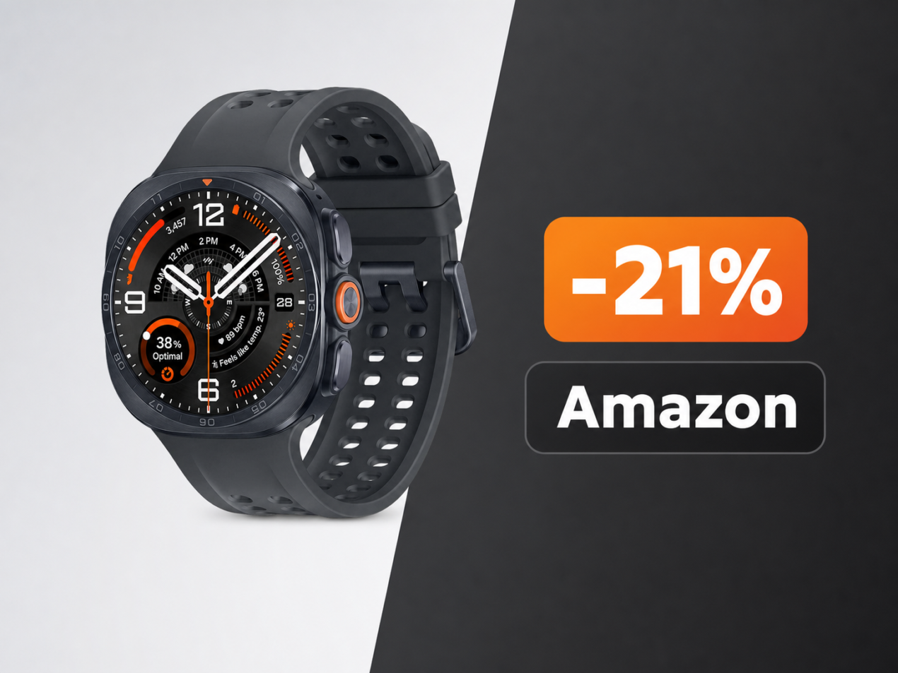 Samsung Galaxy Watch Ultra2 al minimo storico su Amazon: 589,08€ invece di 748,99€
