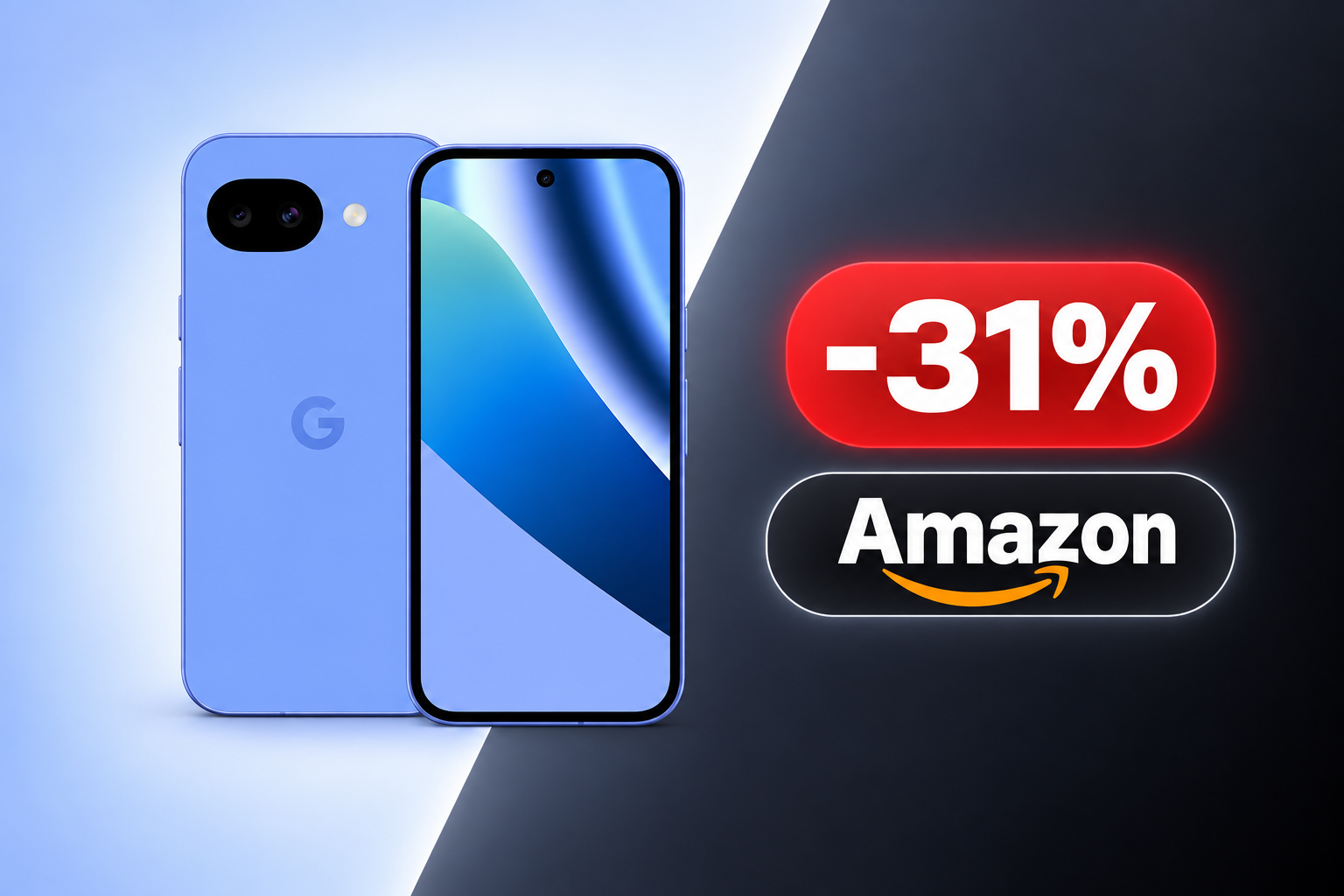 Google Pixel 10a su Amazon a 449€ invece di 649€: sconto del 31% per la 256 GB