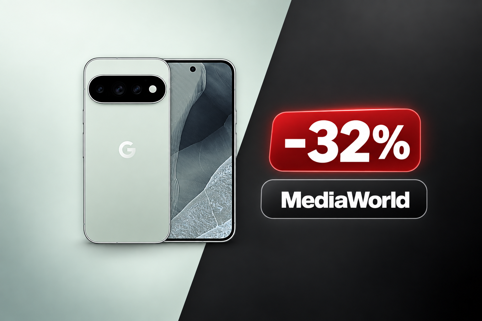 Google Pixel 11 Pro 512GB a 899€ su MediaWorld, sconto del 32%