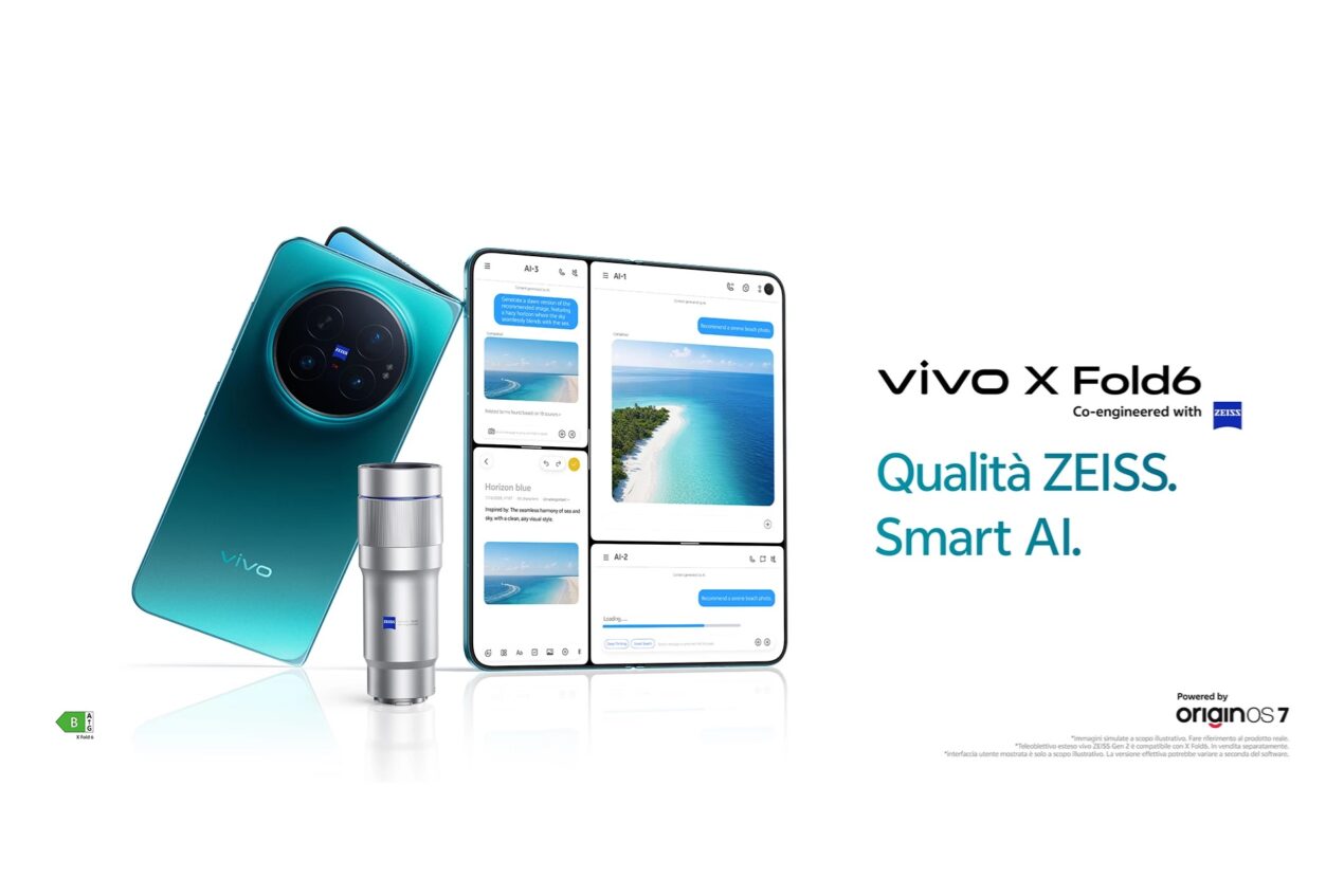 In Italia aprono i pre-ordini del pieghevole “senza compromessi” vivo X Fold6