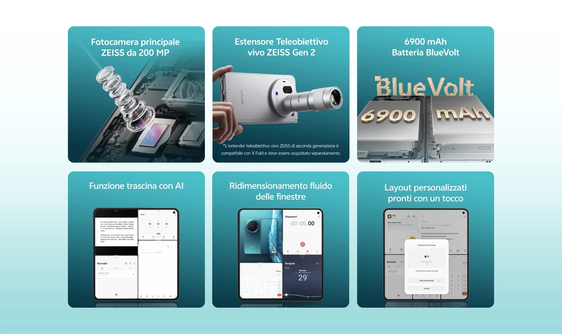 vivo X Fold6 specs highlights