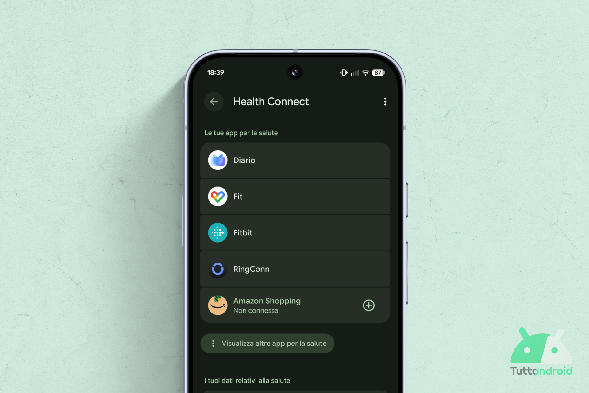La Beta 2 di Android 17 QPR3 nasconde una novità in sviluppo per Connessione Salute