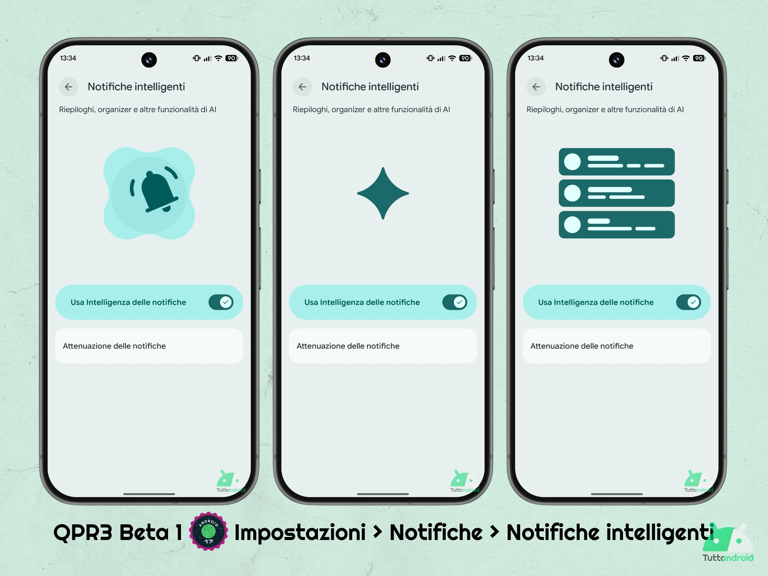 Android 17 QPR3 - Beta 1 - Notifiche intelligenti nuova animazione